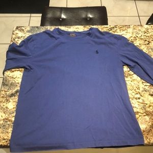 Long sleeve polo shirt